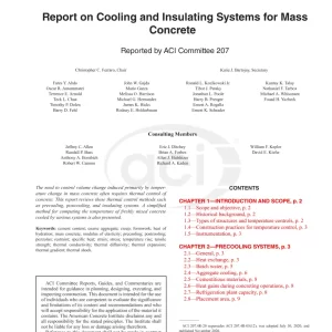 ACI 207.4R-20 pdf