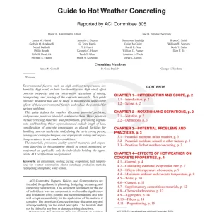 ACI 305R-20 pdf