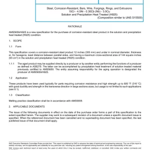 SAE AMS5659/H925 pdf