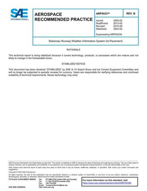 SAE ARP5533B pdf