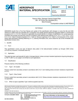 SAE AMS4905G pdf