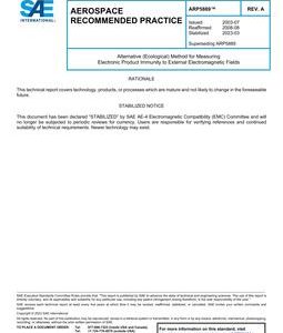 SAE ARP5889A pdf