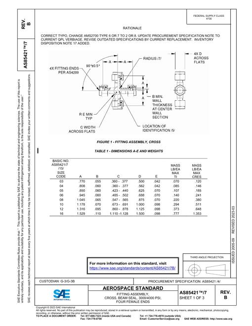 SAE AS85421/7B pdf