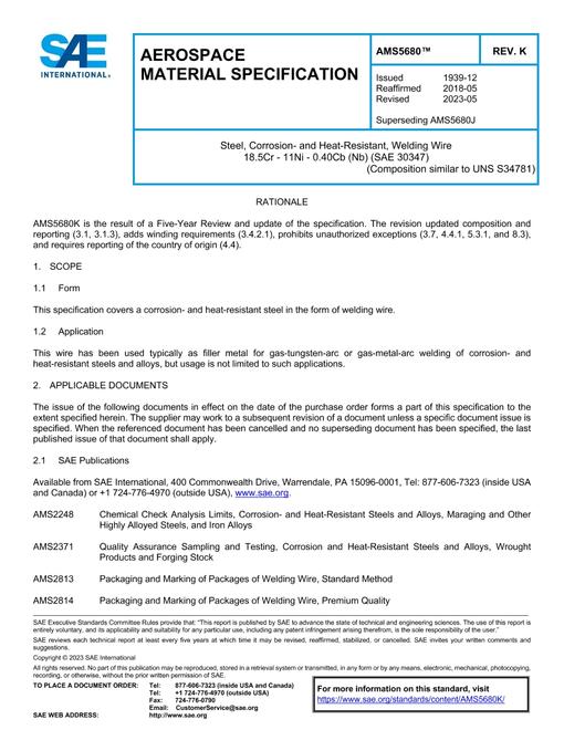 SAE AMS5680K pdf