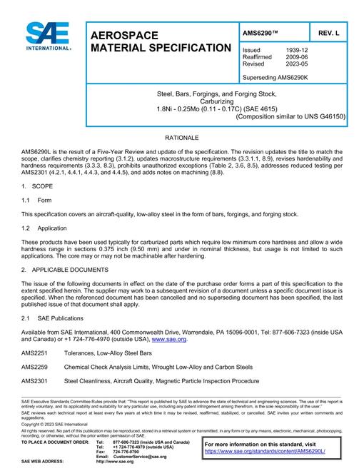 SAE AMS6290L pdf