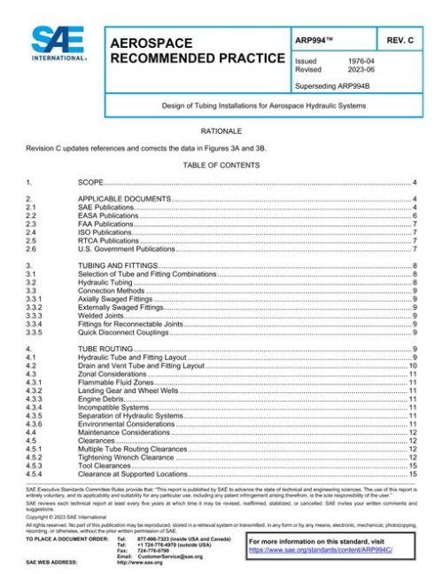 SAE ARP994C pdf