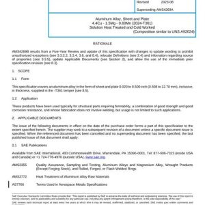 SAE AMS4269B pdf