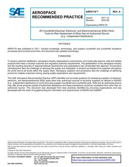 SAE ARP6178A pdf