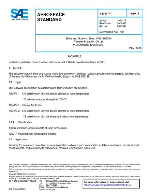 SAE AS7477J pdf