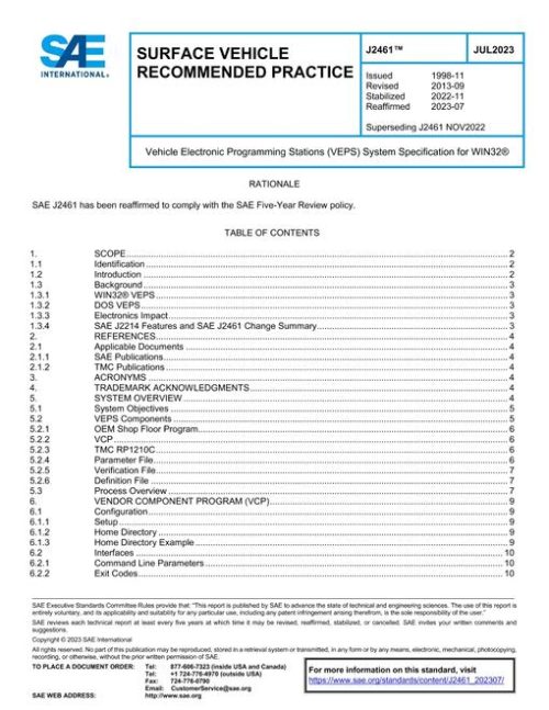 SAE J2461_202307 pdf