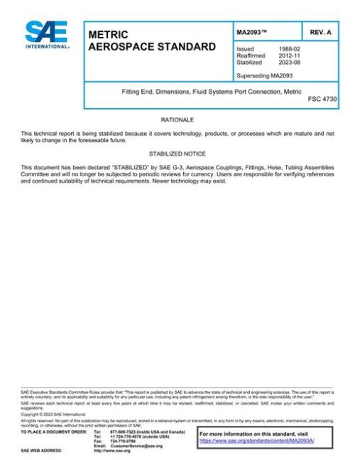 SAE MA2093A pdf