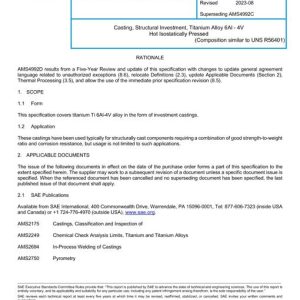 SAE AMS4992D pdf