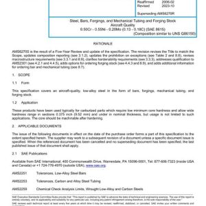 SAE AMS6270S pdf