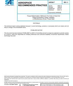 SAE ARP600C pdf