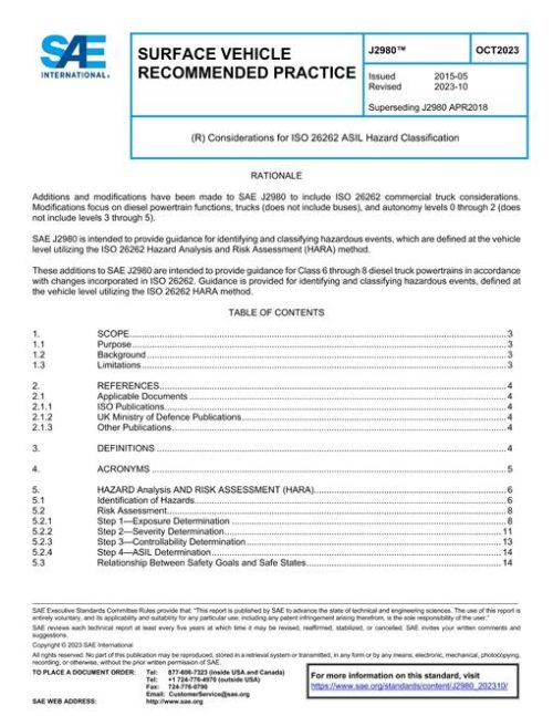 SAE J2980_202310 pdf