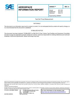 SAE AIR4951A pdf