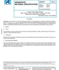 SAE AMS4026N pdf