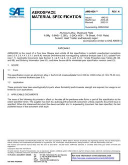 SAE AMS4026N pdf