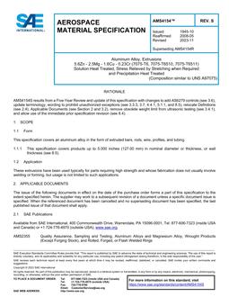 SAE AMS4154S pdf