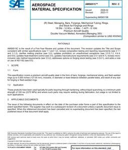 SAE AMS6515C pdf