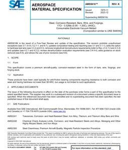 SAE AMS5618K pdf