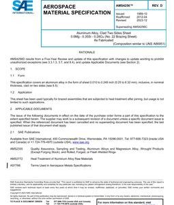 SAE AMS4256D pdf