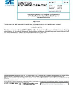 SAE ARP1279A pdf