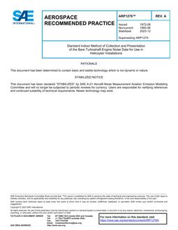 SAE ARP1279A pdf