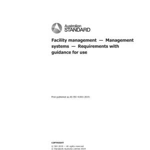 AS ISO 41001:2019 pdf