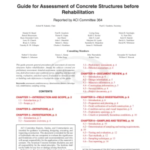 ACI 364.1R-19 pdf