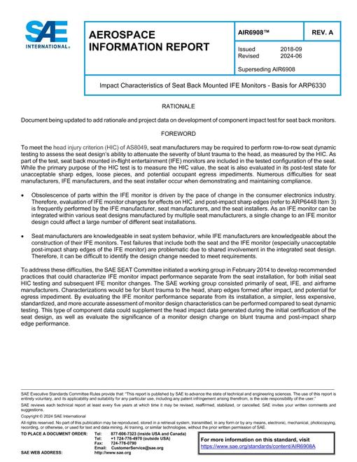 SAE AIR6908A pdf