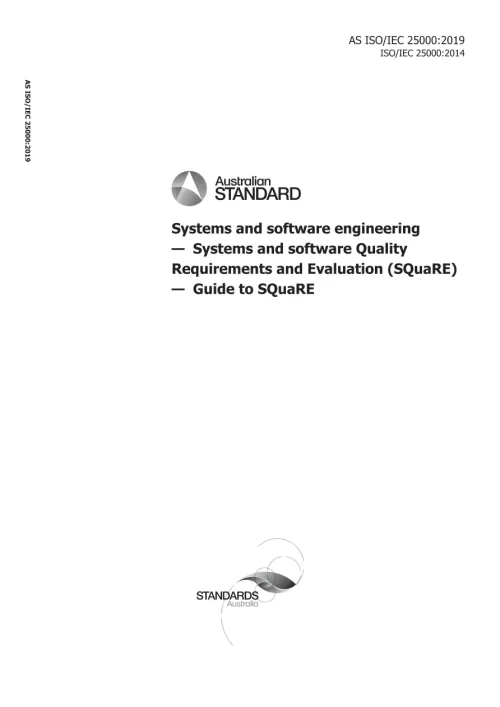 AS ISO/IEC 25000:2019 pdf