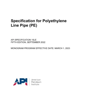 API Spec 15LE pdf