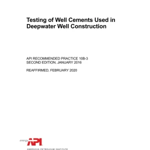 API RP 10B-3 (R2020) pdf