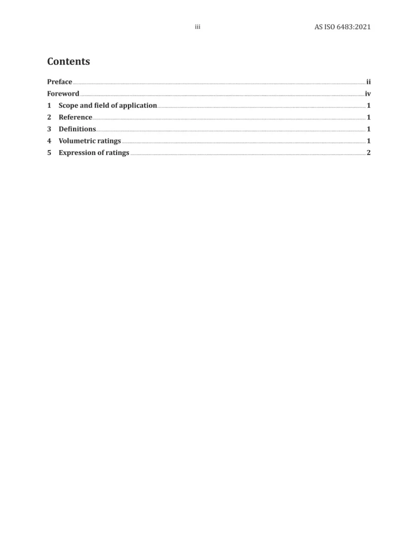 AS ISO 6483:2021 pdf