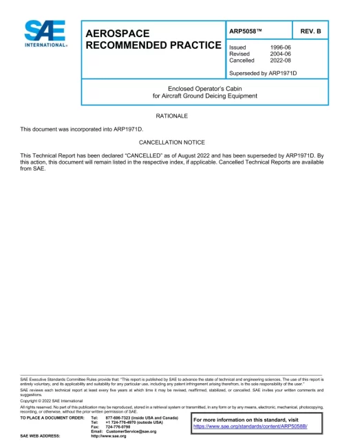 SAE ARP5058B pdf