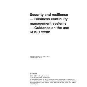 AS ISO 22313:2020 pdf