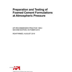 API RP 10B-4 (R2019) pdf