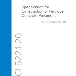 ACI 522.1-20 pdf