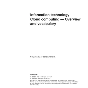 AS ISO/IEC 17788:2020 pdf