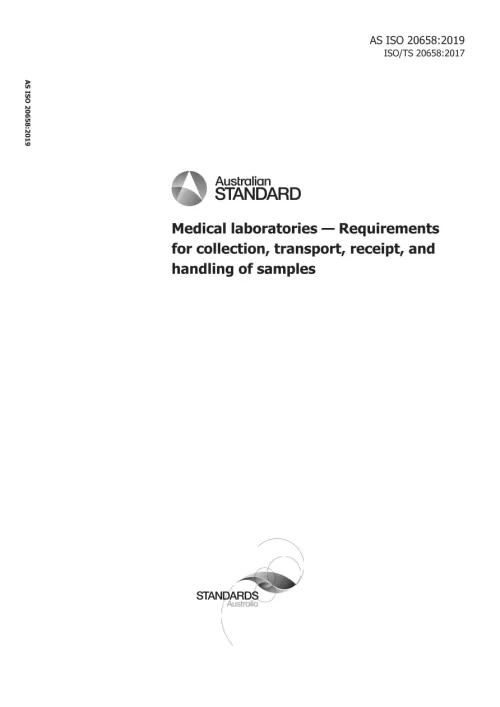 AS ISO 20658:2019 pdf