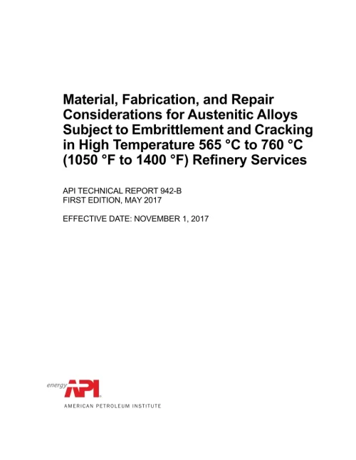 API TR 942-B pdf