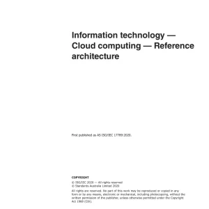 AS ISO/IEC 17789:2020 pdf