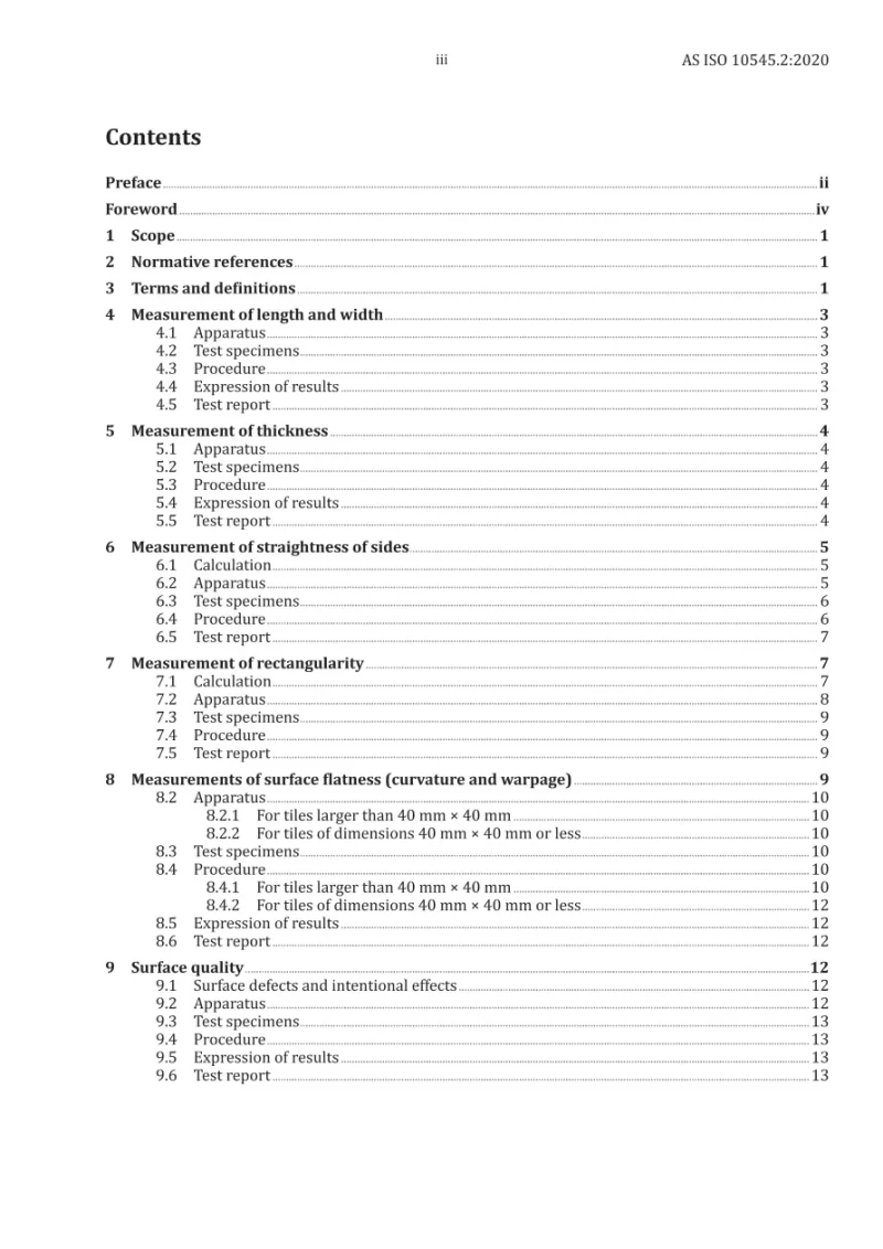 AS ISO 10545.2:2020 pdf