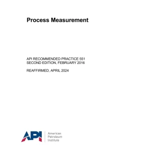 API RP 551 (R2024) pdf