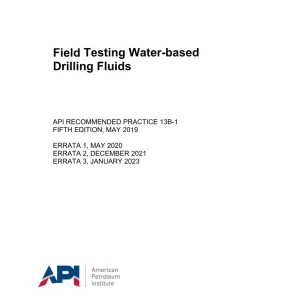 API RP 13B-1 pdf