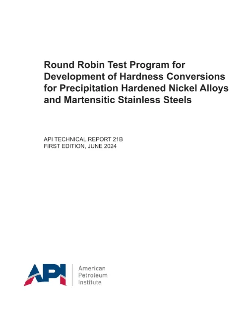 API TR 21B pdf