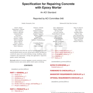 ACI 548.14-14 pdf