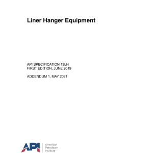 API SPEC 19LH pdf