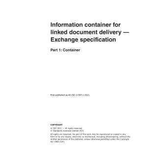 AS ISO 21597.1:2021 pdf